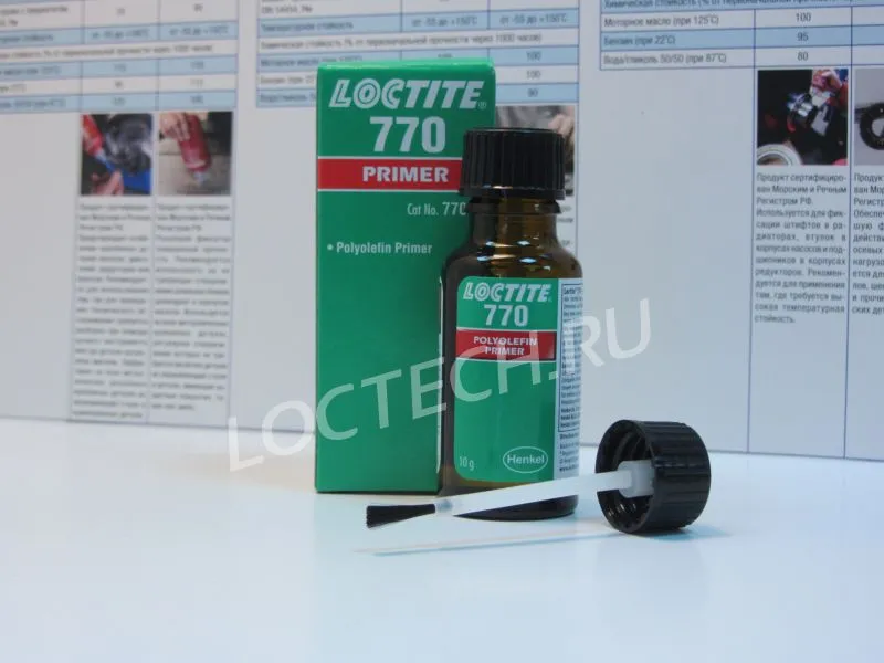 Праймер для полиолефинов и "жирных" пластмасс Loctite 770