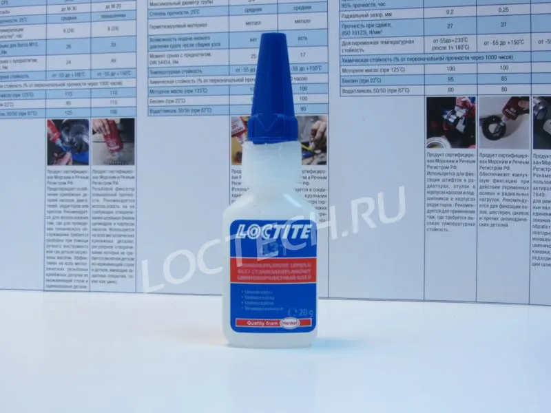 Клей общего назначения, повышенной вязкости Loctite 431
