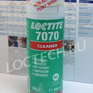 Быстродействующий очиститель (спрей), для пластмасс, металлов Loctite 7070