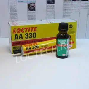 Конструкционный акриловый клей с активатором (бледно желтый) Loctite 330/7386